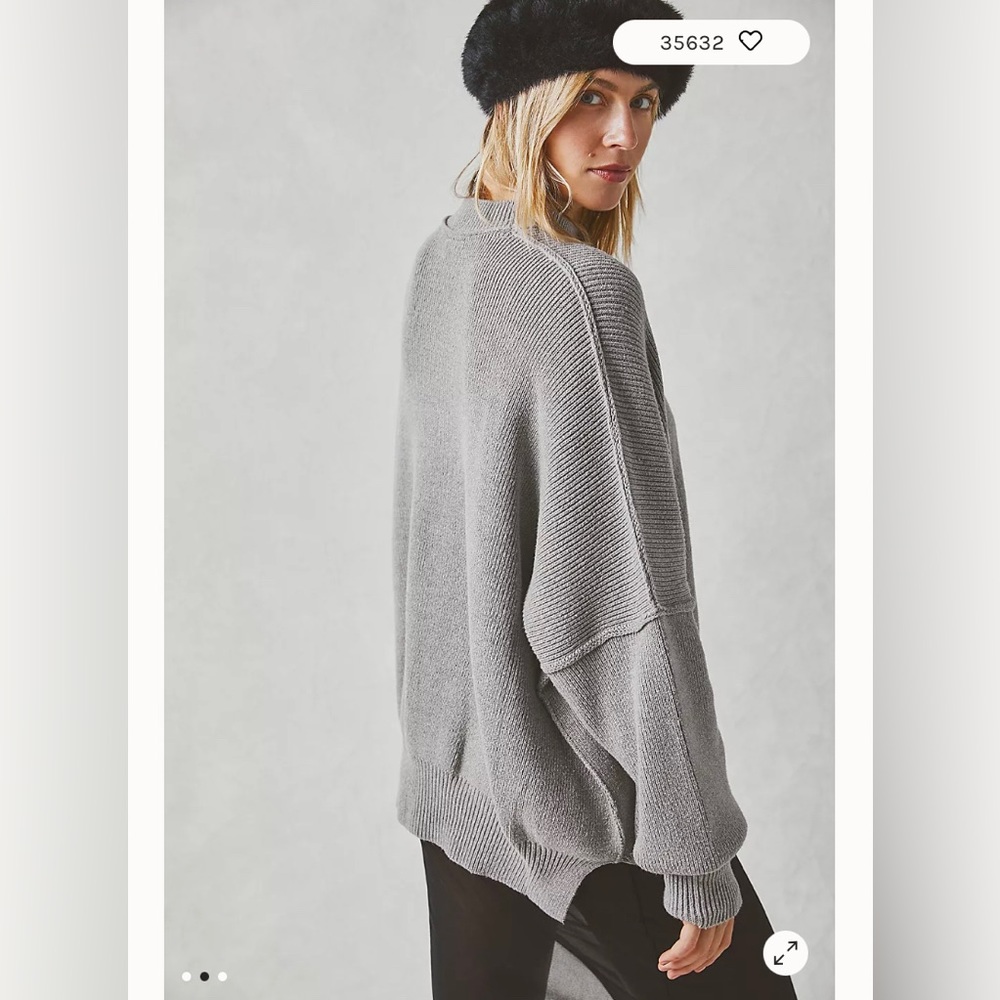 Free People - Easy Street Tunic - Heather Gray - Medium